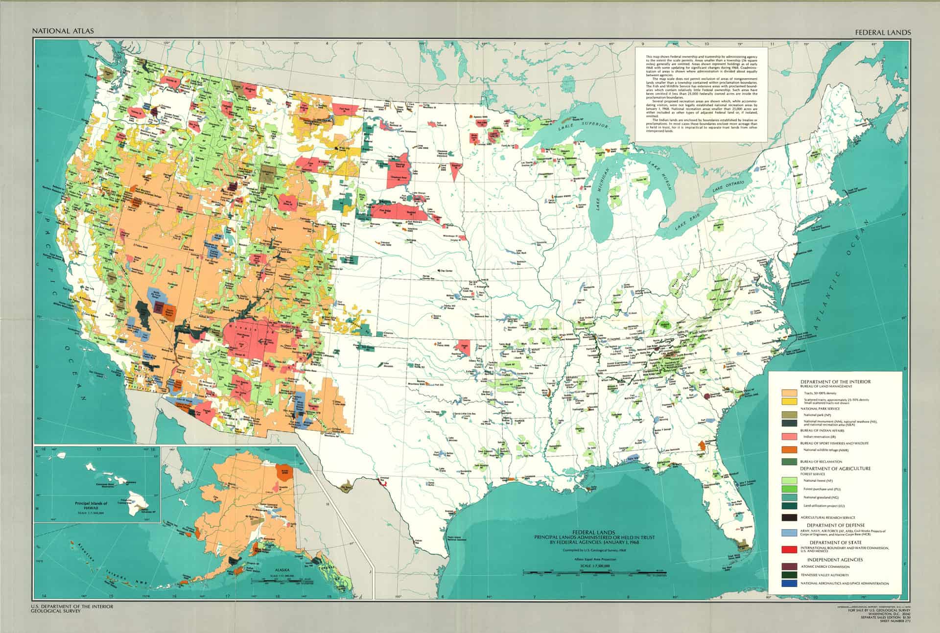 Map from "One Third of the Nation's Land"
