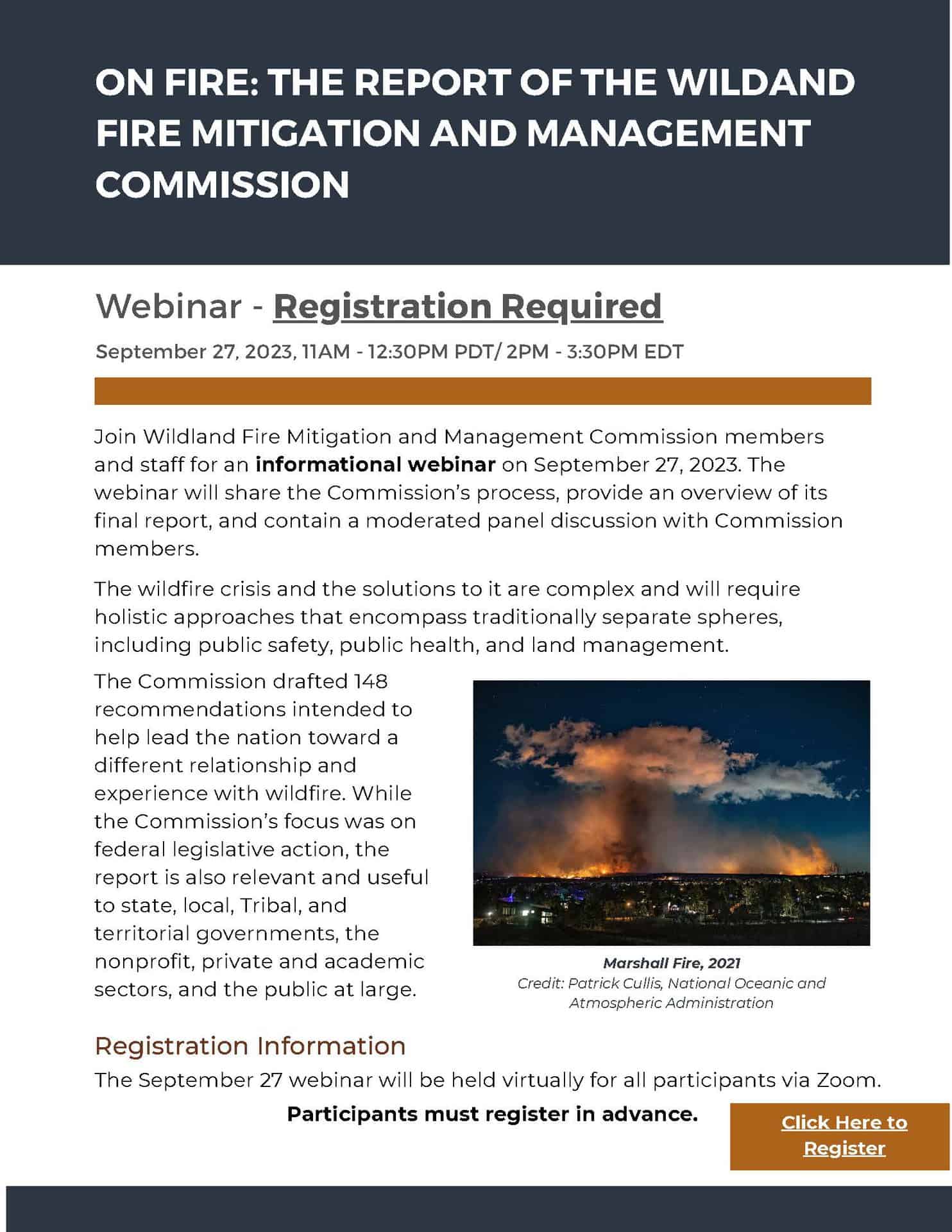 Partner Webinar Series: Integrating Public Health into Forest and Fire  Management — Association for Fire Ecology